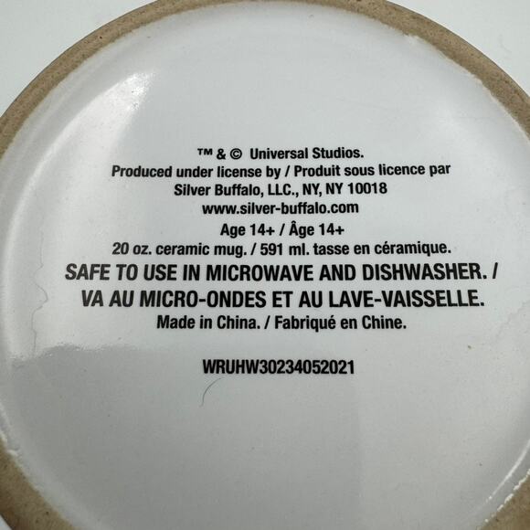 Universal Studios Halloween II Michael Myers 20oz Ceramic Mug Silver Buffalo - Picture 7 of 7